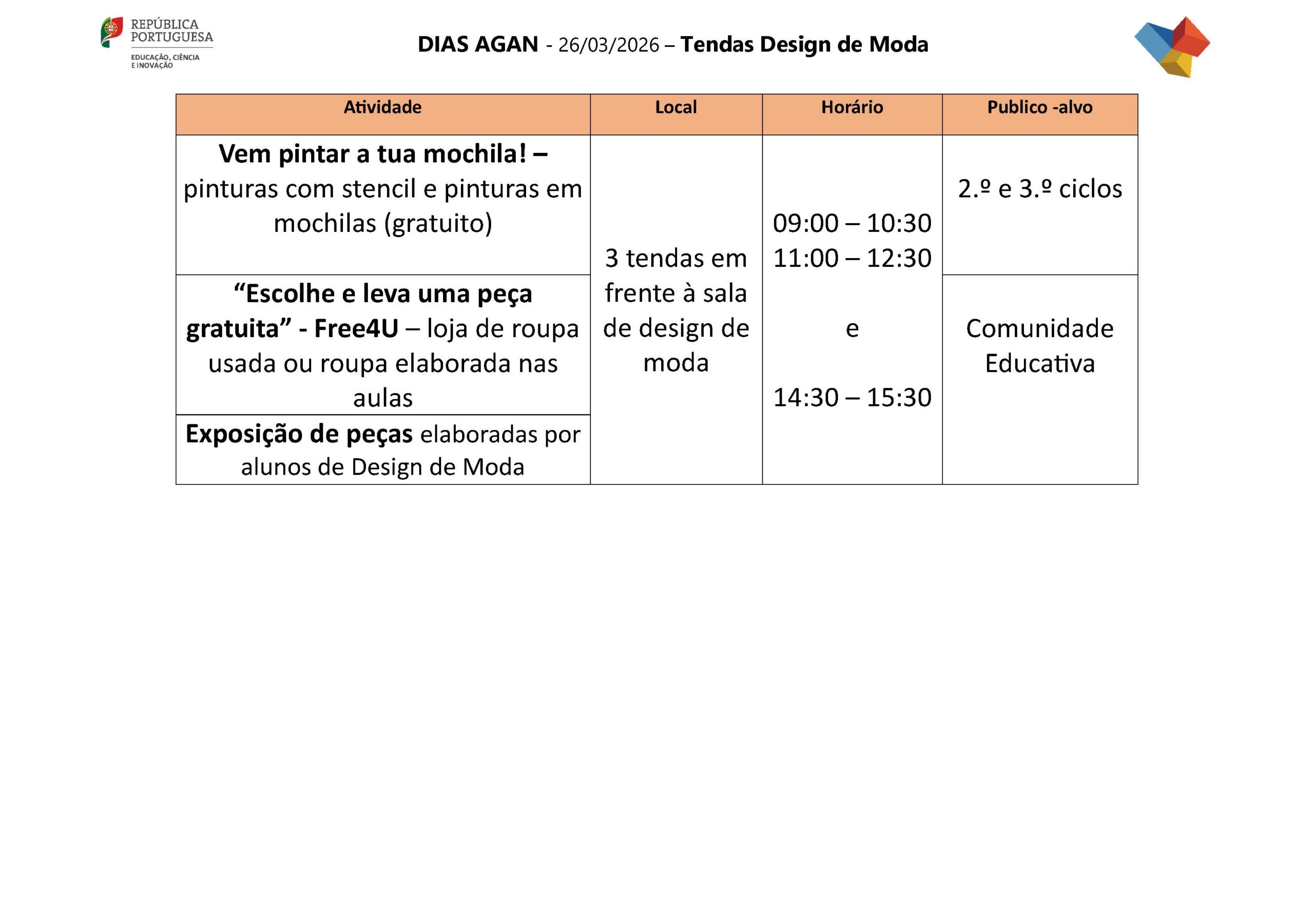 1º DIA Tenda DM