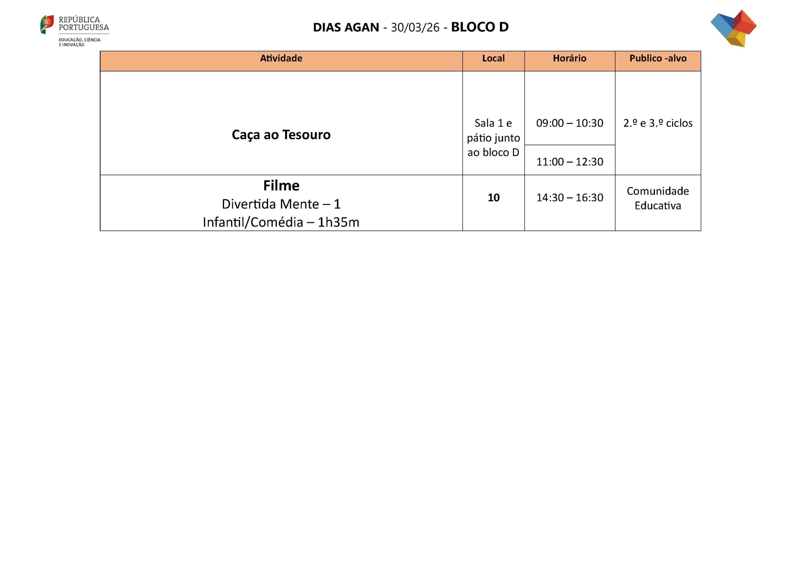 3º DIA D