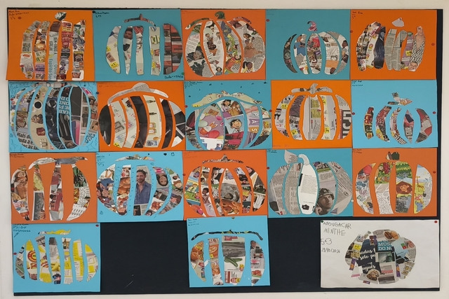 A criatividade em exposição – Trabalhos de Educação Visual e Tecnológica dos 5.º anos